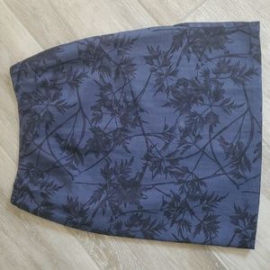 Dana Buchman Linen Silk Blend Pencil Skirt